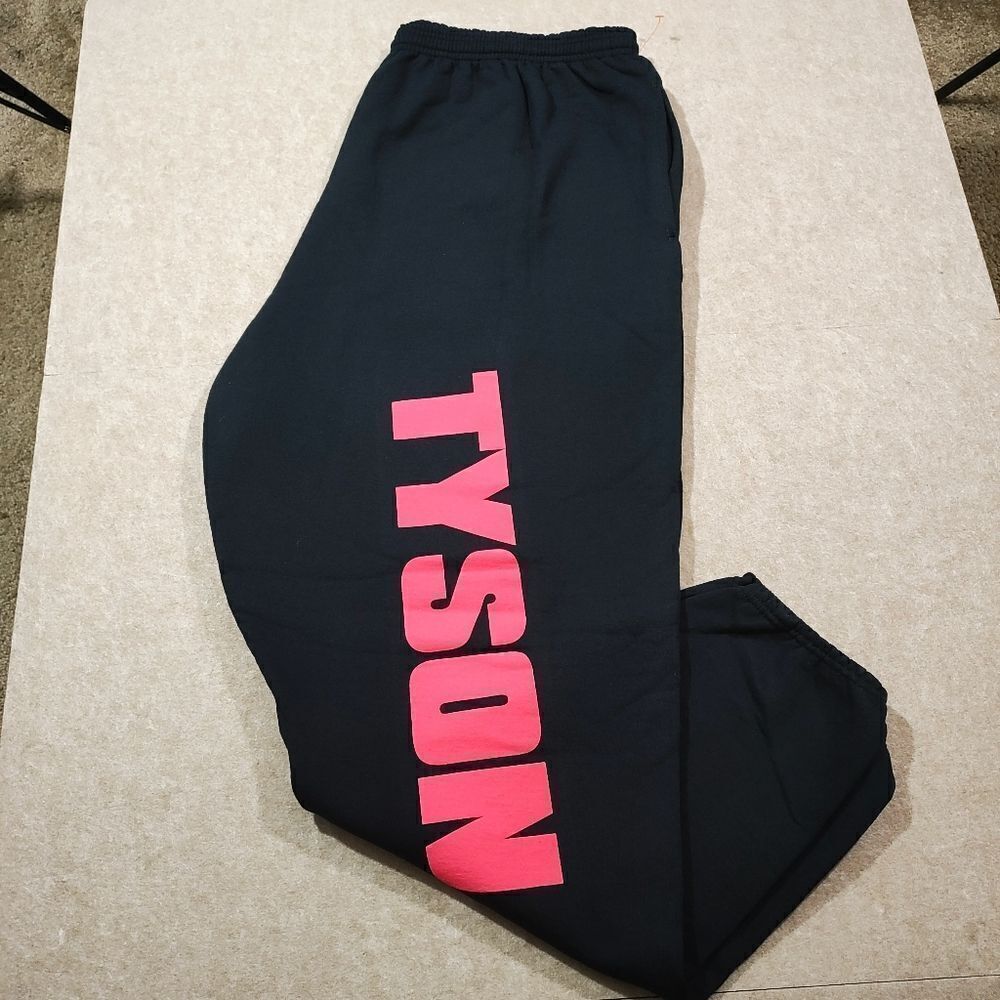 Mike Tyson Collection Fleece Pull On Sweatpants Joggers #5